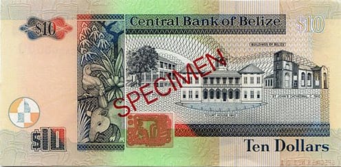 10 $ Belize Dollar